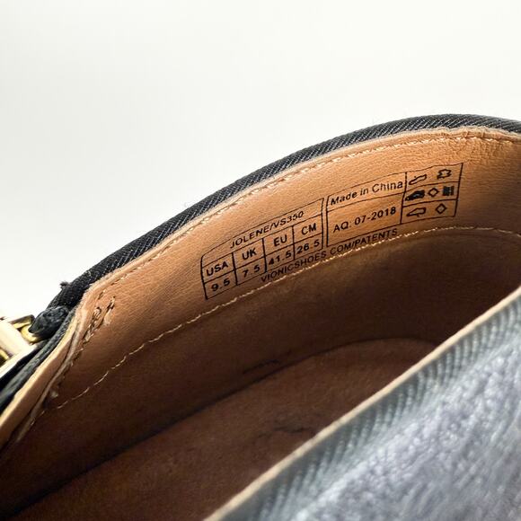 Vionic Womens Jolene Leather Ankle Zip Boots Booties Black - 9.5 US - Picture 8 of 9